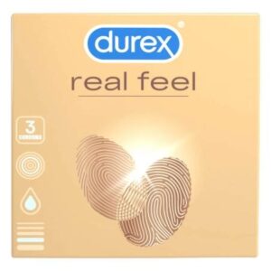 Durex Real Feel - bezlatexový kondóm (3 ks) od značky Durex