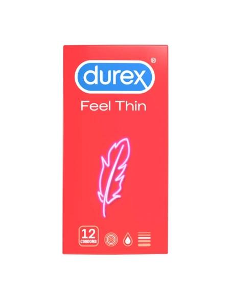Durex Feel Thin - tenké kondómy pre prirodzený pocit (12 ks) od značky Durex Durex Feel Thin - tenké kondómy pre prirodzený pocit (12 ks) od značky Durex