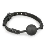 Easytoys - silikónový ball gag (čierny) od značky Easytoys