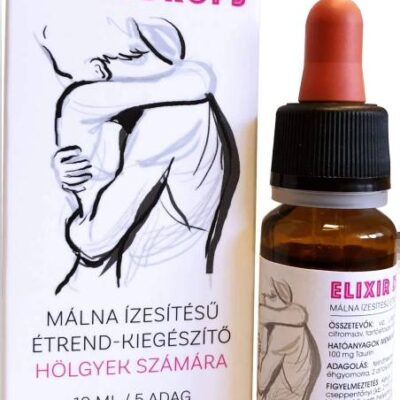 ELIXÍR - ženské stimulačné kvapky (10ml) - malina od značky O a A Trade