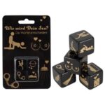 Erotické kocky - čierne (4 ks) od značky Orion