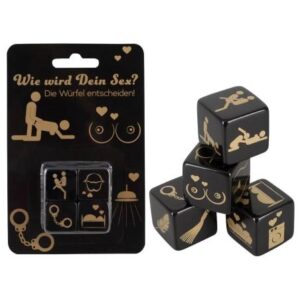 Erotické kocky - čierne (4 ks) od značky Orion