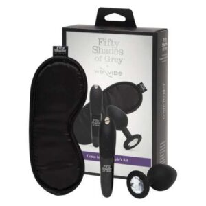 Päťdesiat odtieňov sivej Come To Bed - súprava - 3 ks (čierna) od značky Fifty Shades of Grey