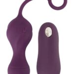 SMILE RC Milostné guličky - nabíjateľné vibračné vajíčko (fialové) od značky Sweet Smile