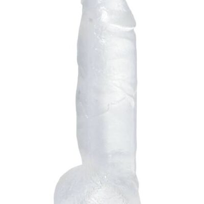 Krištáľovo čistý obrovský dildo od značky Crystal