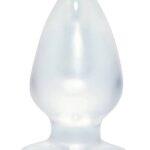 Krištáľovo čistý - veľký análny plug (priehľadný) od značky Crystal