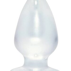 Krištáľovo čistý - veľký análny plug (priehľadný) od značky Crystal