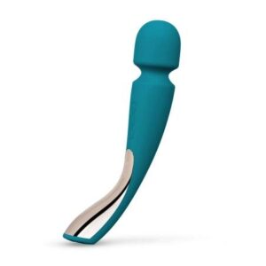 LELO Smart Wand 2 - stredný masážny vibrátor (tyrkysová) od značky LELO
