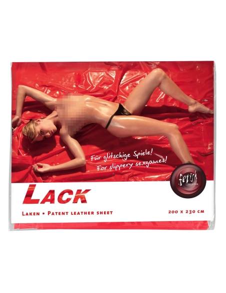 Lakované prestieradlo 200x220 cm (červené) od značky Fetish Lakované prestieradlo 200x220 cm (červené) od značky Fetish