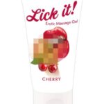 Lízni ho! - 2v1 jedlý lubrikant - čerešňa (50ml) od značky Lick-it
