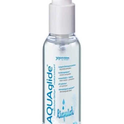 AQUAglide tekutina - jemný lubrikant na vodnej báze (125ml) od značky AQUAglide