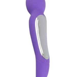 SMILE Wand - Dvojmotorový masážny vibrátor (fialový) od značky Sweet Smile