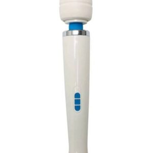 Kúzelná palička lásky - akumulátorový masážny vibrátor (biela) od značky Love Magic