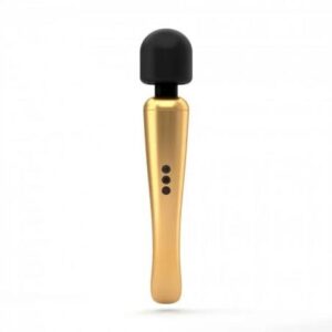 Dorcel Megawand - nabíjateľný zlatý masážny vibrátor od značky Dorcel