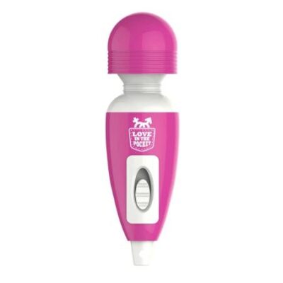 Love Wand - mini masážny vibrátor (ružový) od značky Love in the Pocket