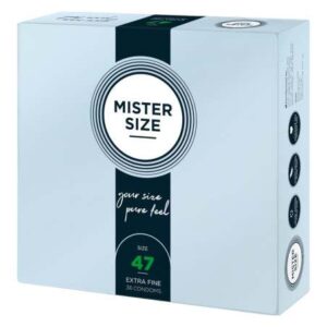 Mister Size tenký kondóm - 47mm (36ks) od značky Mister Size