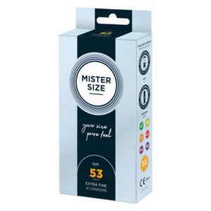 Mister Size tenké kondómy - 53mm (10ks) od značky Mister Size