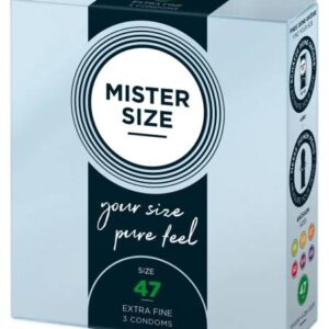 Mister Size tenké kondómy - 47mm (3ks) od značky Mister Size