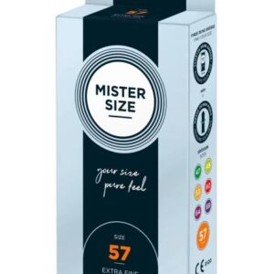 Mister Size tenké kondómy - 57mm (10ks) od značky Mister Size