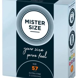 Mister Size tenké kondómy - 57mm (3ks) od značky Mister Size