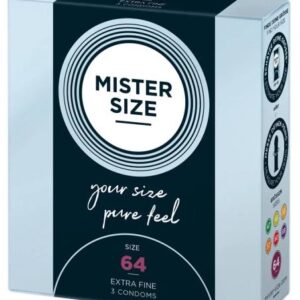 Mister Size tenký kondóm - 64mm (3ks) od značky Mister Size