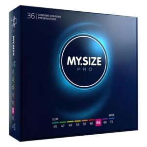 My Size Pro - extra tenký kondóm - 64mm (36ks) od značky My SIZE