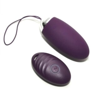 Rimba Venice - nabíjací vibračný vajíčko s rádiom (fialové) od značky Rimba
