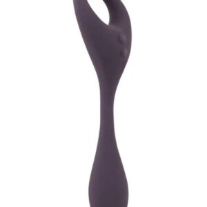 Couples Choice - nabíjateľný rádiový vibrátor s dvoma motormi (fialový) od značky Couples Choice