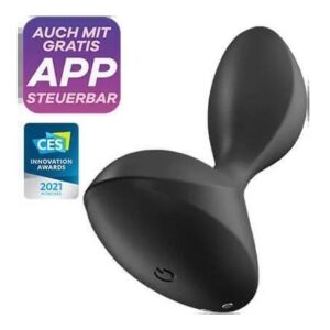 Satisfyer Sweet Seal - inteligentný anál vibrátor (čierny) od značky Satisfyer