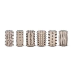 Easytoys Set návlekov na penis - sivé (6ks) od značky Easytoys
