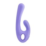 Nomi Tang Flex Bi - nabíjateľný vibrátor s dráždiacou rukoväťou (fialový) od značky Nomi Tang