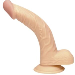 NMC 7.5 - Zohnutý naturálny dildó (19cm) od značky NMC