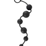 Čierny zamatový ohybný análny kolík (čierny) od značky Black Velvets