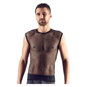 Svenjoyment - sieťované tričko (čierne) od značky Svenjoyment