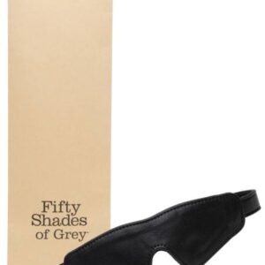 Päťdesiat odtieňov šedej - saténová maska pre zmyselný zážitok od značky Fifty Shades of Grey