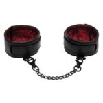 Päťdesiat odtieňov sivej - členkové putá (čierno-červené) od značky Fifty Shades of Grey