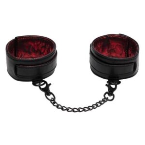 Päťdesiat odtieňov sivej - členkové putá (čierno-červené) od značky Fifty Shades of Grey