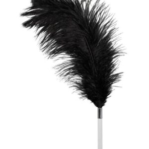 Štuchací pierko s čiernou rúčkou - kratké potešenie! od značky Bad Kitty