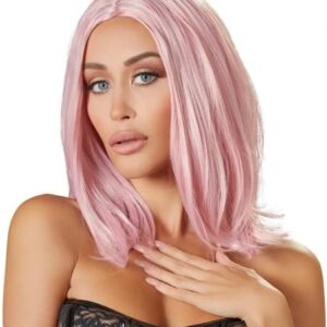 Polodlhá parochňa bob (ružová) od značky Wigged Love