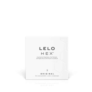 LELO Hex Original - luxusný kondóm (3ks) od značky LELO