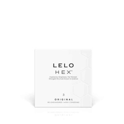 LELO Hex Original - luxusný kondóm (3ks) od značky LELO
