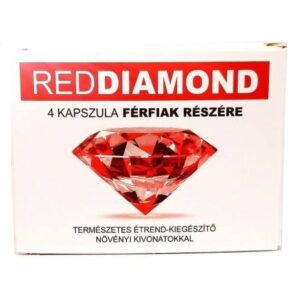 Červený Diamant - prírodný doplnok pre mužov (4 ks) od značky Egyéb