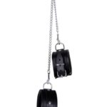 ZADO - čierne kožené členkové putá od značky ZADO