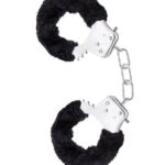 Temptasia putá - čierne plyšové putá od značky Temptasia