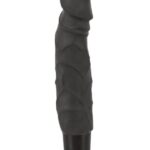 Nature Skin - realistický vibrátor - čierny (22 cm) od značky Nature Skin