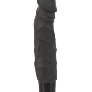 Nature Skin - realistický vibrátor - čierny (22 cm) od značky Nature Skin