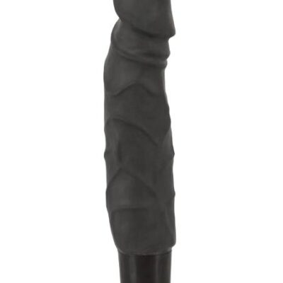 Nature Skin - realistický vibrátor - čierny (22 cm) od značky Nature Skin