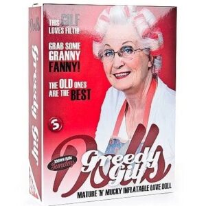 Greedy Gilf - nafukovacia posteľová dáma v životnej veľkosti od značky Shots