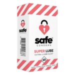 SAFE Super Lube - extra klzký kondóm (10 ks) od značky Safe