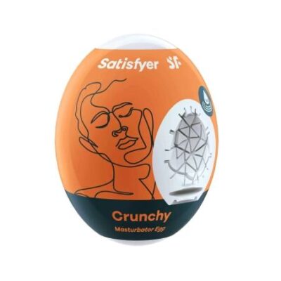 Satisfyer Egg Crunchy - vajíčko masturbátor (1 ks)